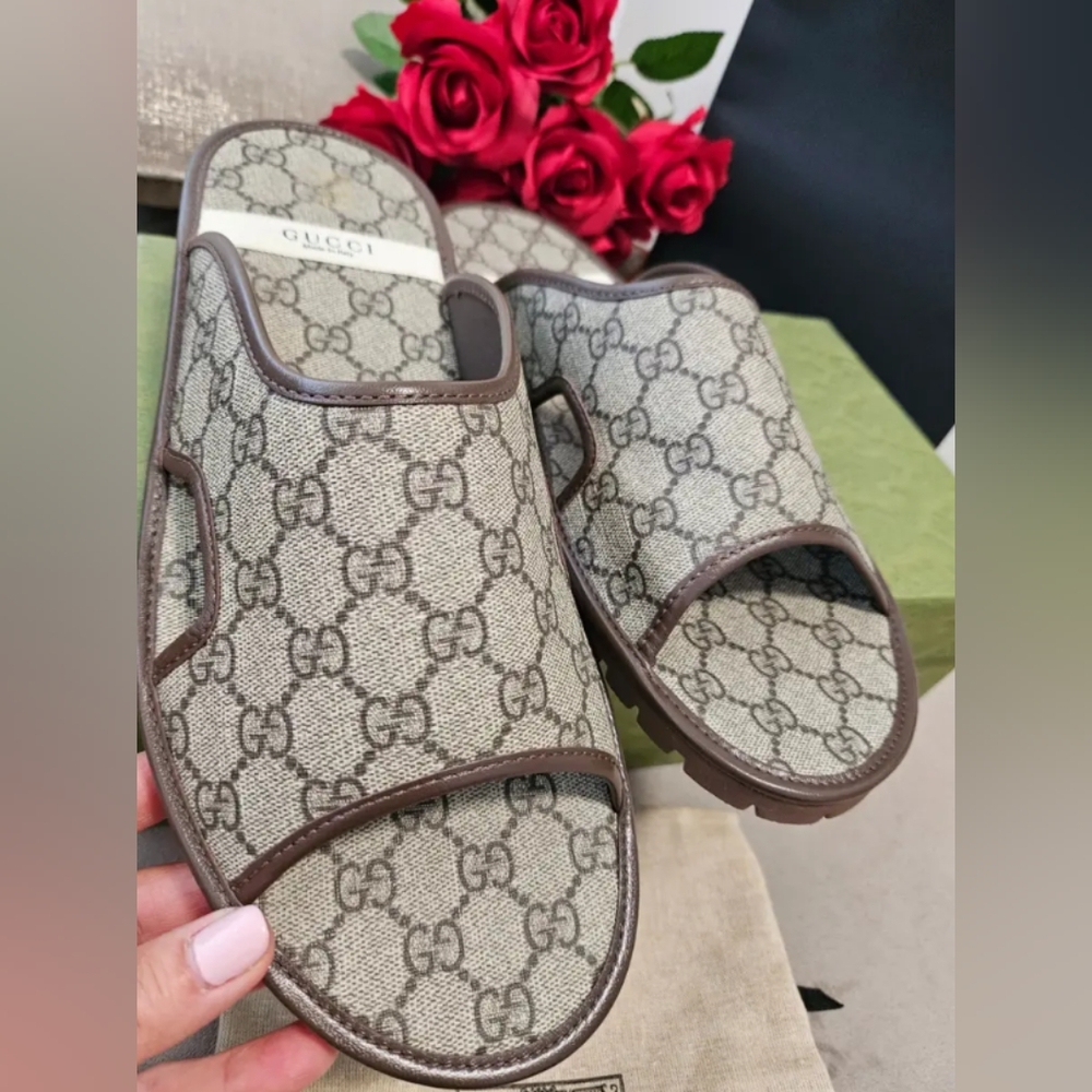 Gucci Women's Slippers, Size 39